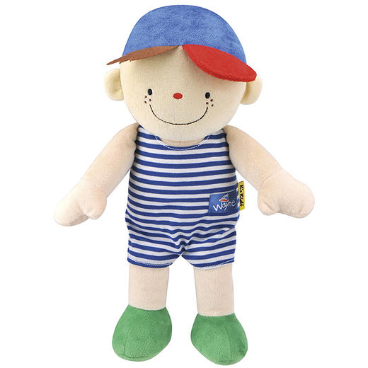 KS KIDS  奇智奇思益智早教娃娃婴幼儿童玩偶毛绒玩具安抚布偶可录音 商品图3