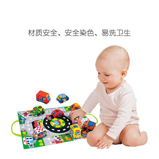 KS KIDS  奇智奇思游戏垫婴儿玩具家用可折叠汽车动物爬行垫早教 商品图2