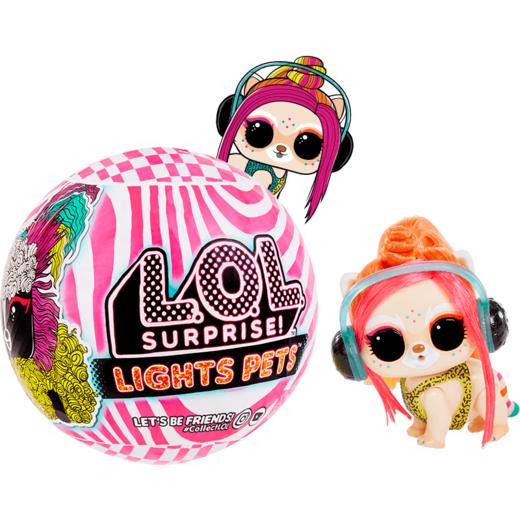 MGA  lol惊喜娃娃霓虹系列宠物盲盒拆拆球时尚发型玩偶女孩DIY 商品图1