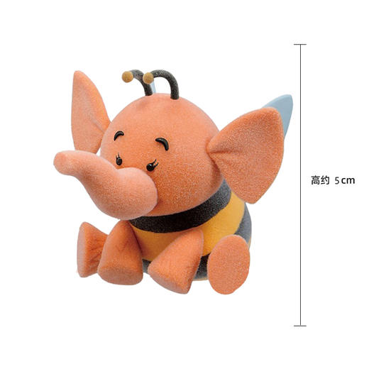 万代Bandai 小熊维尼皮杰植绒公仔玩具模型手办儿童 商品图1