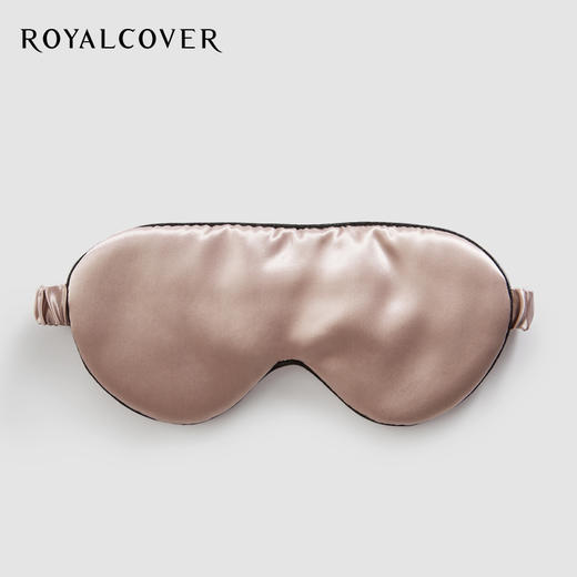 【家居】罗卡芙  ROYALCOVER 经典双面真丝眼罩 遮光透气 颜色随机 商品图1