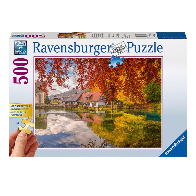 Ravensburger拼图  成人儿童手工拼装减压益智玩具拼图500片