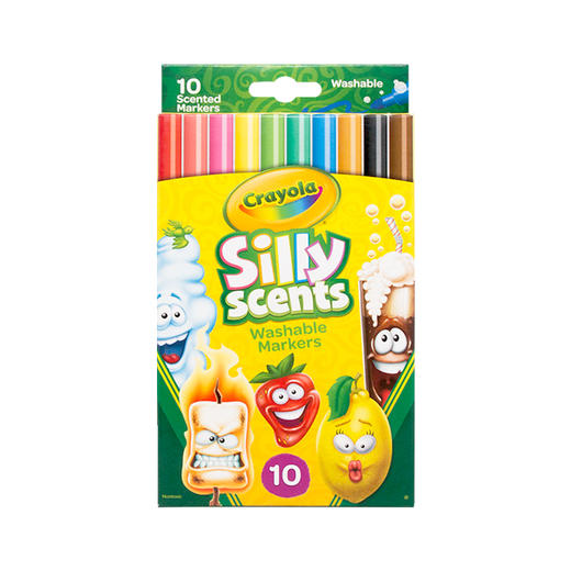 绘儿乐  百变香味系列10色细杆可水洗水彩笔  CYLC58-5071 商品图3