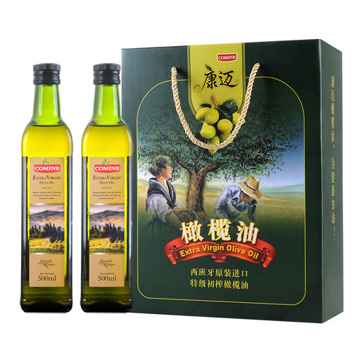 M| 康迈橄榄油500ml*2礼盒 商品图0