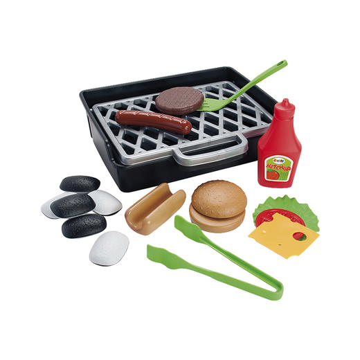 Dantoy  过家家BBQ款儿童烧烤食物女孩厨房厨具玩具套装礼物 商品图1