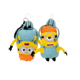 多美 TOMY  小黄人大眼萌振振娃娃拉伸钥匙链正版玩具挂件玩偶