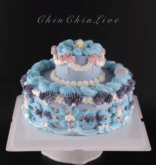 法式复古裱花蛋糕 商品图0