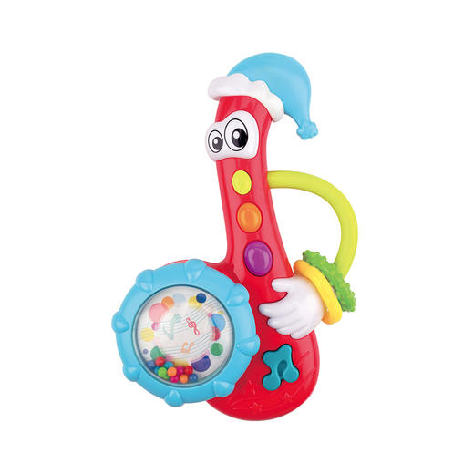 KS KIDS  奇智奇思婴幼儿手握摇铃音乐可发声宝宝儿童早教益智玩具 商品图0