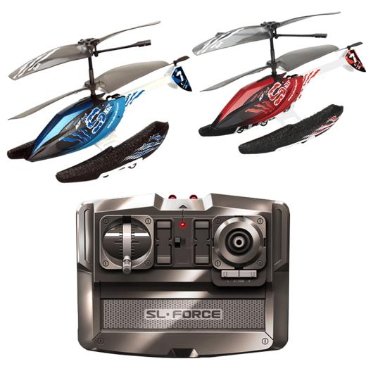 银辉海德鲁水陆空直升机遥控飞机儿童玩具耐摔男女孩礼物 商品图2