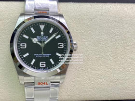 NOOB 2021新款 劳力士探险家型 36mm系列
1⃣️搭配劳力士全新3230机芯；
2⃣️几乎与原装一致厚度11.7mm：表径36mm