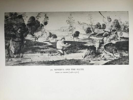 1920年 16世纪前佛罗伦萨绘画图集 38幅插图 漆布精装大16开 商品图3