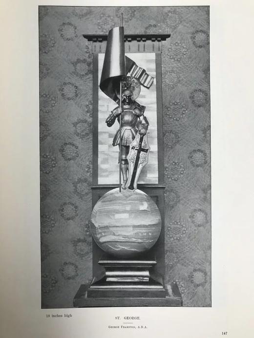 1899年 英国皇家美术学院作品图集 数百幅插图 漆布精装大16开 商品图5