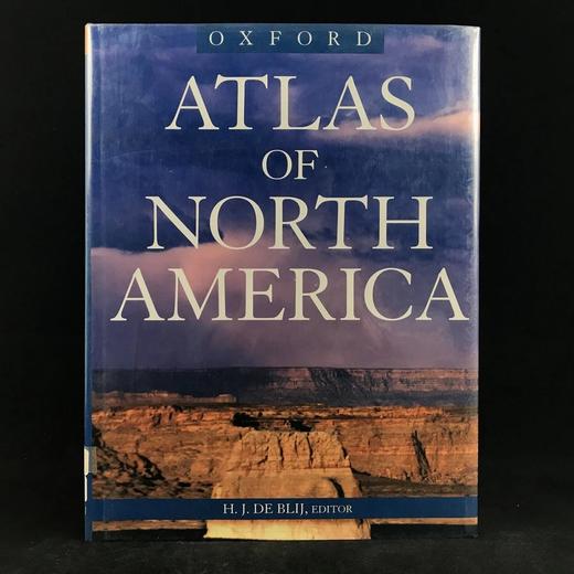 牛津北美洲地图集 数百幅插图 精装8开 商品图0