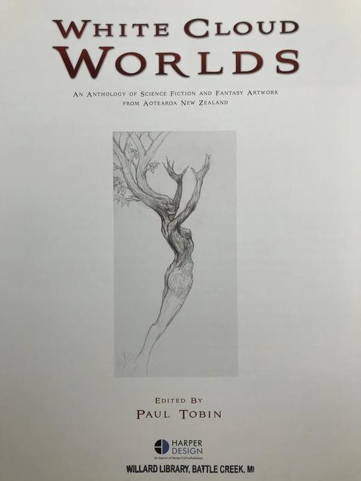 奥特亚罗瓦科幻与幻想艺术图集 约百余幅彩色插图 精装大16开 商品图3