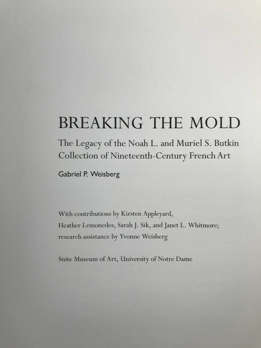 巴特金夫妇收藏十九世纪法国艺术图集 80幅彩色插图 平装大16开 商品图3