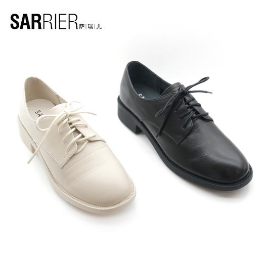 萨瑞儿满口系带单鞋女鞋162515 商品图0
