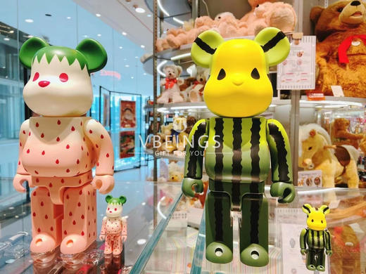 收藏系列 Be@rbrick 1000%系列 白色草莓 商品图5