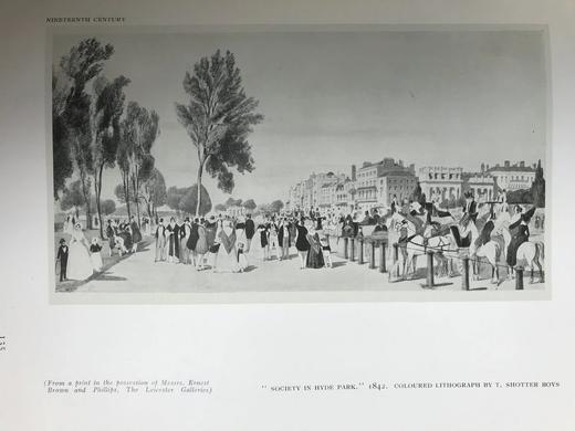 1920年 伦敦人的过去与现在 45幅插图 漆布精装大16开 商品图12