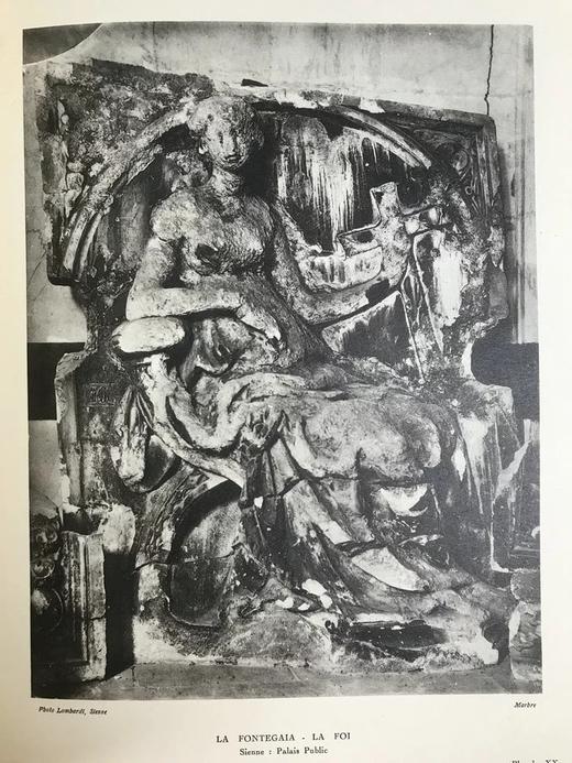 【法语】限量1670册 1930年 意大利艺术大师奎尔奇亚与雕塑作品图集 64幅插图 平装大16开 商品图13