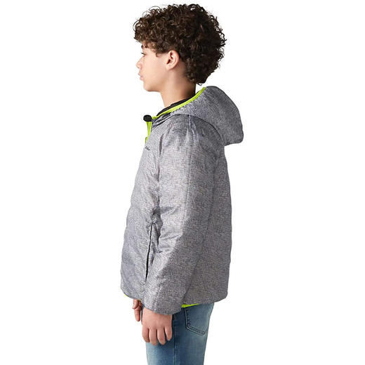 EB童装 大童青少年 双面穿 75%鸭绒 连帽羽绒服 Z-7678 商品图4