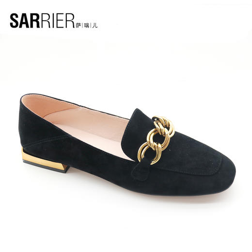 萨瑞儿亮扣金属跟女鞋114425 商品图4