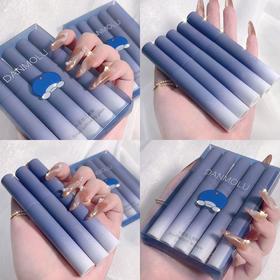 跨境DANMOLU 5支装小屁墩儿唇釉套装哑光雾面丝绒不易掉色口红