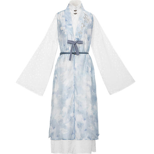 【限量】人民文学出版社x徐娇织羽集【梅雪烹茶】明制汉元素服装 商品图4