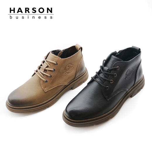 哈森男鞋商务休闲鞋MA14063 商品图0
