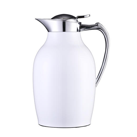 新品利vono快保温壶 Ducky 维纳斯保温壶纯色白色暖壶暖瓶1.0L 商品图2