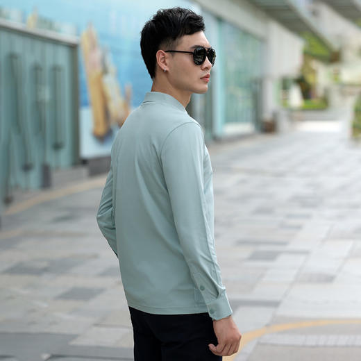 秋冬长袖Polo衫M0CB11198 商品图2