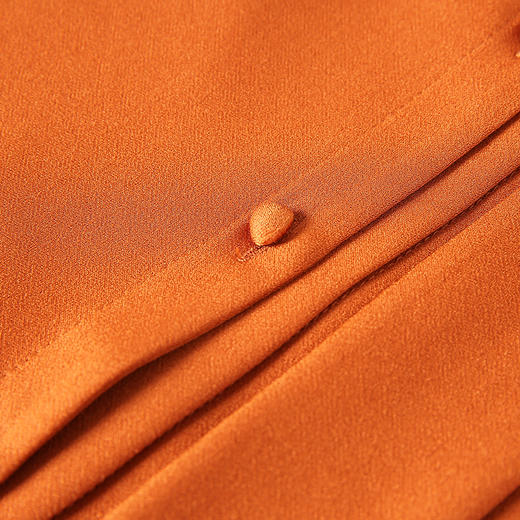 EITIE爱特爱秋款飘带修身显瘦纯色上衣雪纺衫女6709411 商品图12