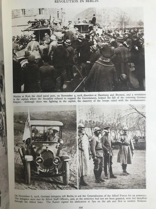 约20世纪中早期 乔治五世传记与时代 数百幅照片插图 漆布精装大16开 商品图15