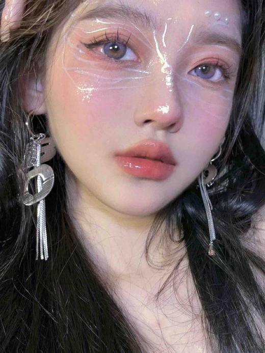 Lilian美瞳 派对动物蓝 14.2mm 商品图0