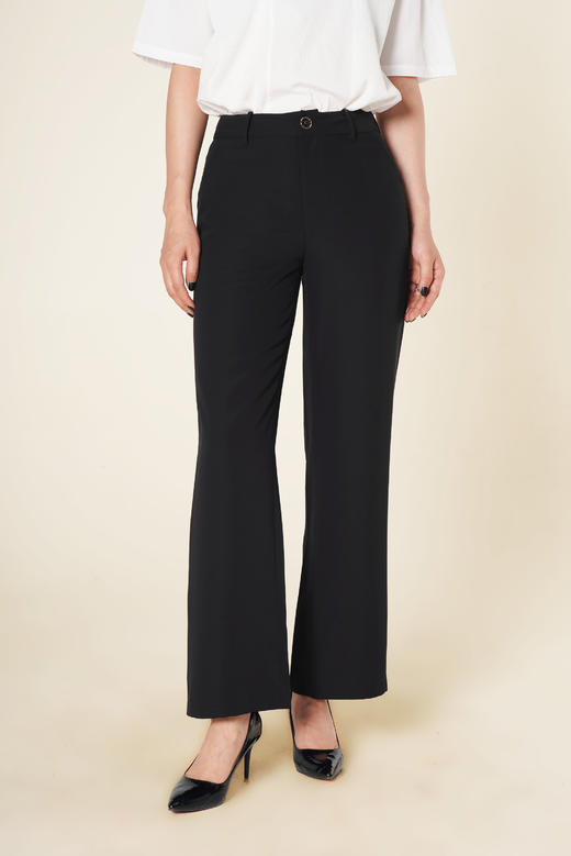 臣禾【超模裤】通勤职业范儿 舒适时髦阔腿裤9212063776 商品图1