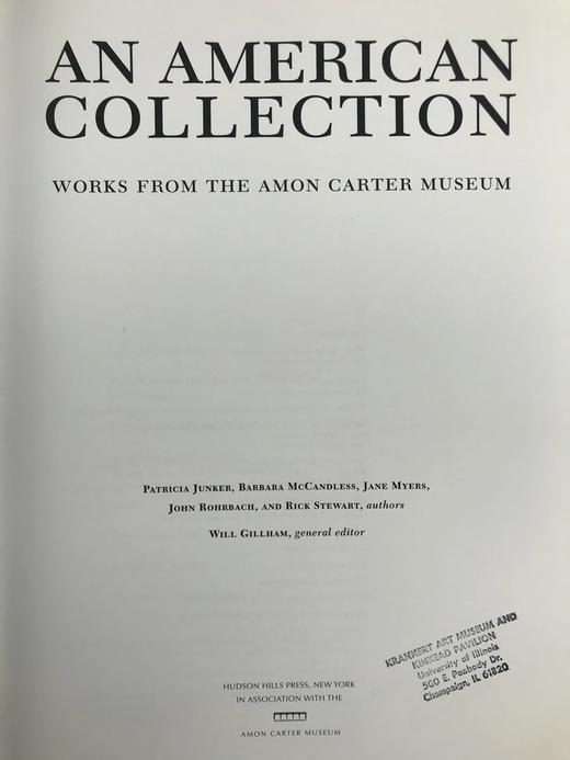 阿蒙·卡特博物馆美国艺术图集 125幅插图 精装大16开 商品图2