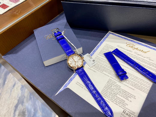 萧邦快乐钻 五钻33mm 专柜新款33mm 女士机械腕表 商品图10