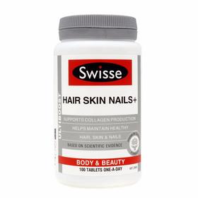 Swisse斯维诗 护发护肤护甲胶原蛋白片 100粒（临时）