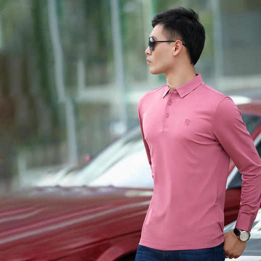 秋冬长袖Polo衫M0CB11198 商品图3
