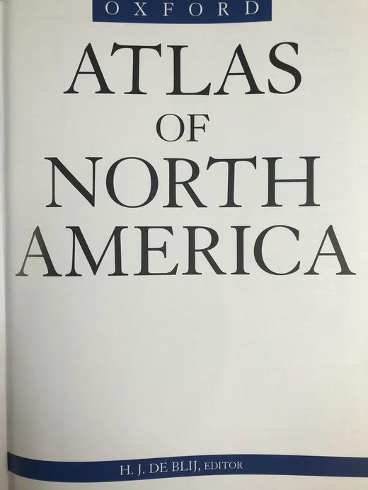牛津北美洲地图集 数百幅插图 精装8开 商品图3