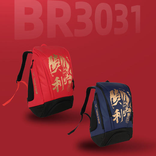 VICTOR威克多 BR3031羽毛球包 运动双肩背包 麒开得胜 商品图0