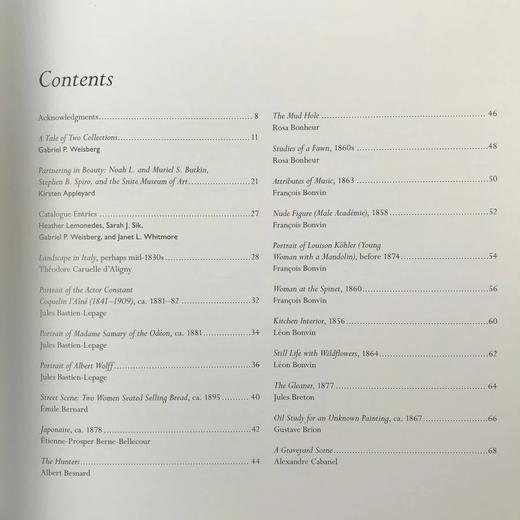 巴特金夫妇收藏十九世纪法国艺术图集 80幅彩色插图 平装大16开 商品图5