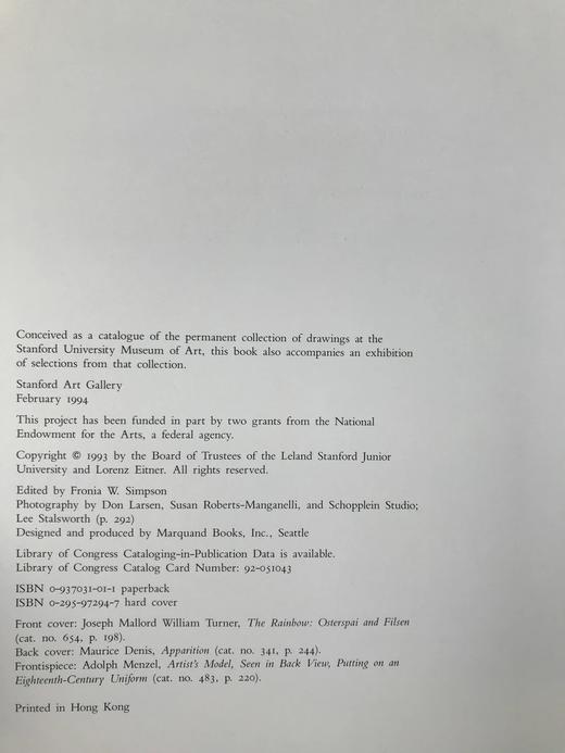 斯坦福大学艺术博物馆藏画图集 140幅插图 精装大16开 商品图4