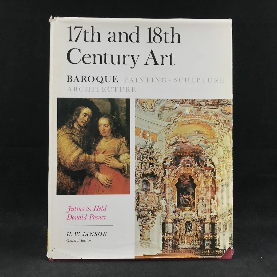 十七与十八世纪艺术图集-巴洛克绘画、建筑、雕塑 约500幅插图 精装大16开