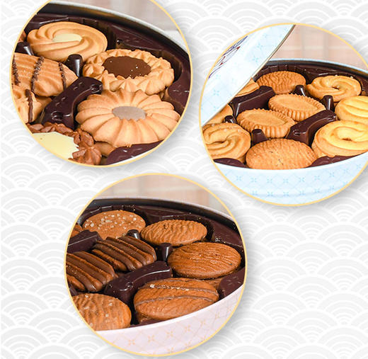 日本 波路梦/布尔本 什锦曲奇饼干系列 新旧包装随机 商品图3