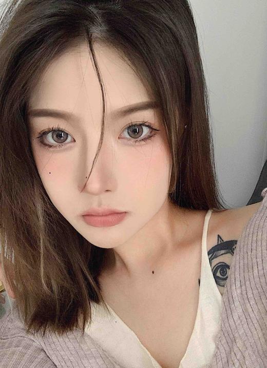 Lilian美瞳 派对动物棕 14.2mm 商品图0