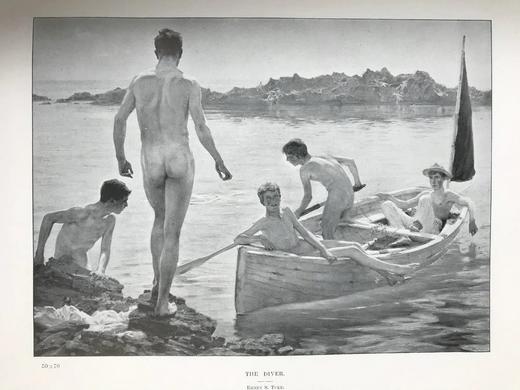 1899年 英国皇家美术学院作品图集 数百幅插图 漆布精装大16开 商品图12