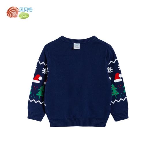 贝贝怡男女童宝宝儿童春秋针织套头毛衣213S2806 商品图12