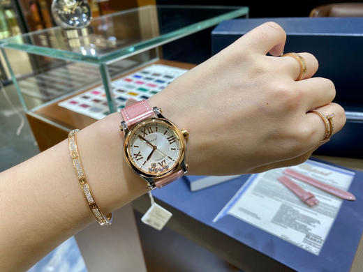 萧邦快乐钻 五钻33mm 专柜新款33mm 女士机械腕表 商品图1