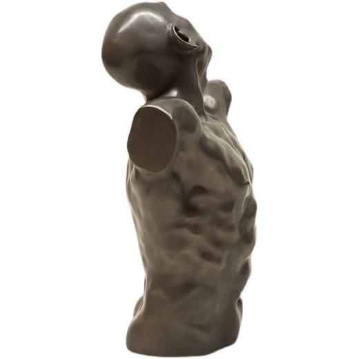 不仁斋薛继业雕塑习作铸铜人体摆件 商品图4