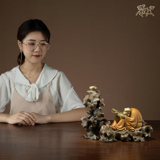 铜师傅 全铜摆件《禅语》 商品图4